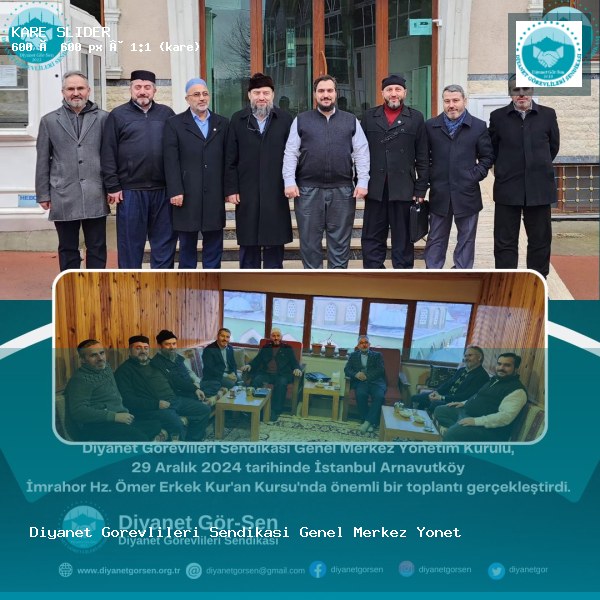 Diyanet Görevlileri Sendikası Genel Merkez Yönetim Kurulu Toplandı